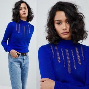 Free People Time After Time Linen Knit Sweater